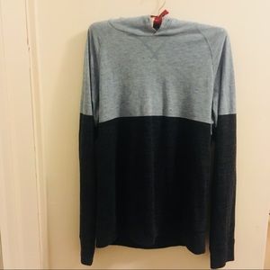 Blue/dark grey thin sweatshirt